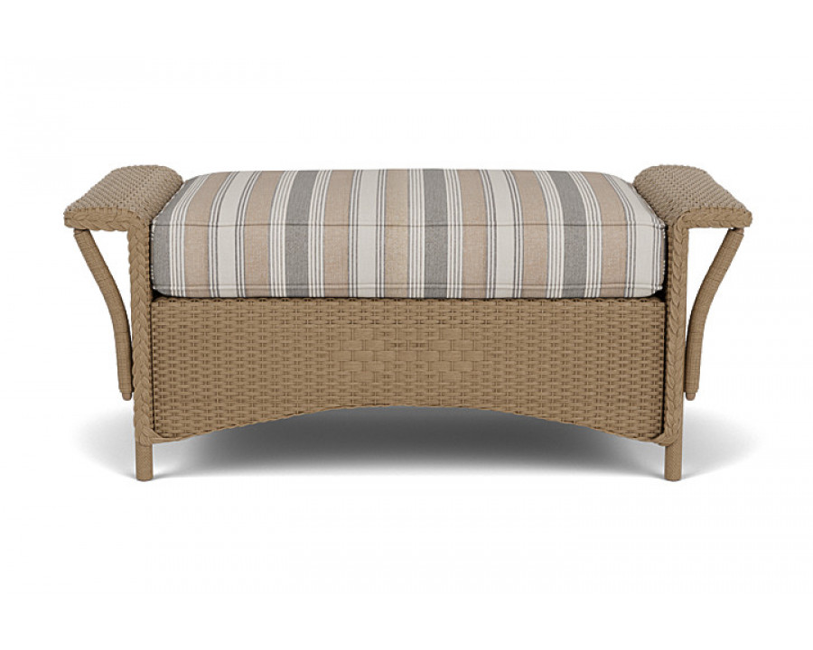 Lloyd Flanders™ Nantucket Large Ottoman - Fawn