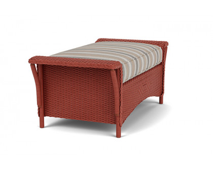 Lloyd Flanders™ Nantucket Large Ottoman - Terracotta