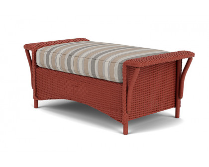 Lloyd Flanders™ Nantucket Large Ottoman - Terracotta