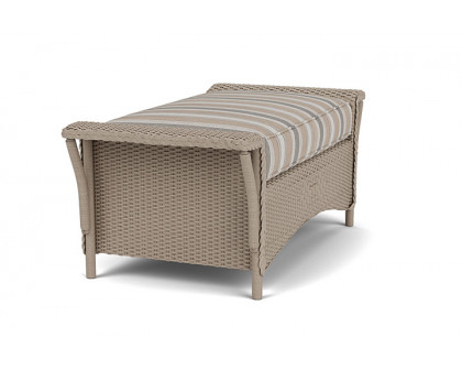 Lloyd Flanders™ Nantucket Large Ottoman - French Beige