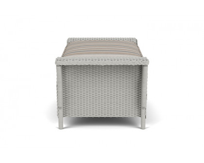 Lloyd Flanders™ Nantucket Large Ottoman - Platinum