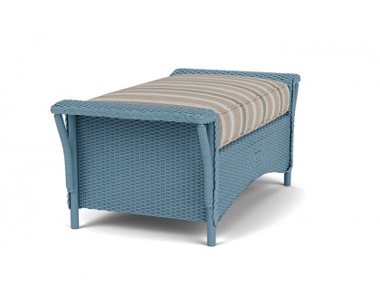 Lloyd Flanders™ Nantucket Large Ottoman - Stillwater