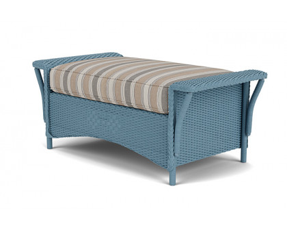 Lloyd Flanders™ Nantucket Large Ottoman - Stillwater