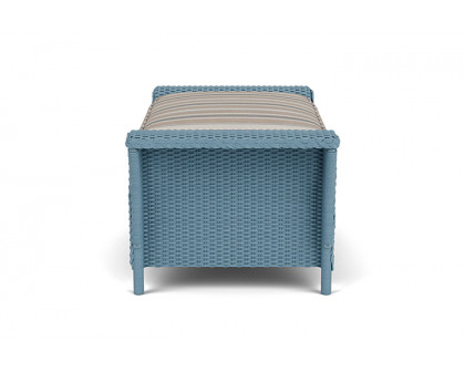 Lloyd Flanders™ Nantucket Large Ottoman - Stillwater