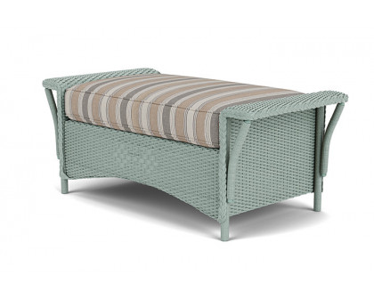 Lloyd Flanders™ Nantucket Large Ottoman - Sea Glass