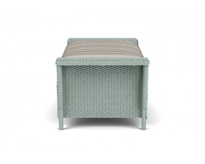 Lloyd Flanders™ Nantucket Large Ottoman - Sea Glass