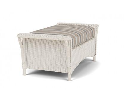 Lloyd Flanders™ Nantucket Large Ottoman - Antique White