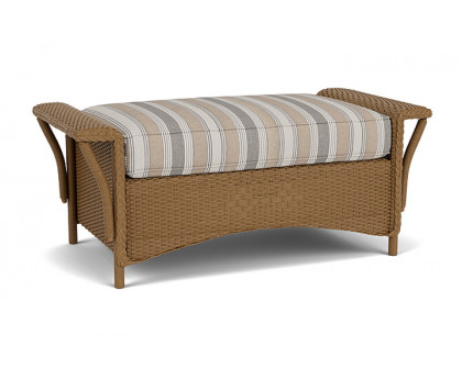 Lloyd Flanders™ Nantucket Large Ottoman - Hickory