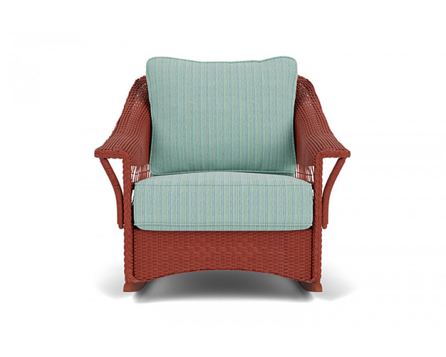 Lloyd Flanders™ Nantucket Lounge Rocker - Terracotta