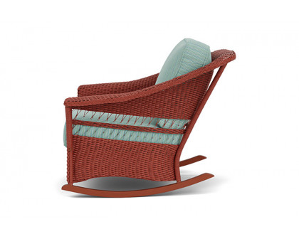 Lloyd Flanders™ Nantucket Lounge Rocker - Terracotta