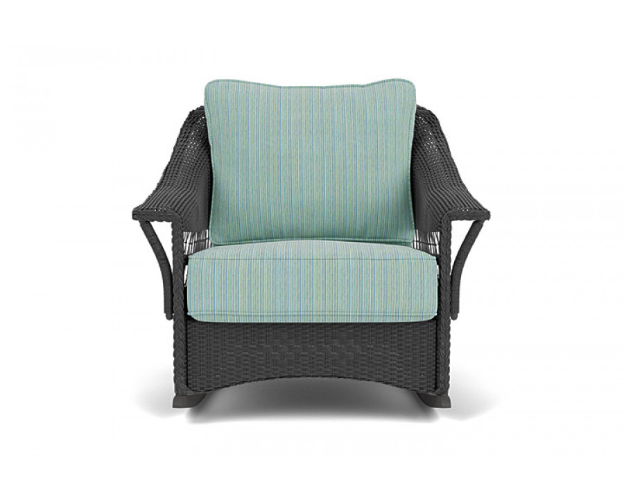 Lloyd Flanders™ Nantucket Lounge Rocker - Charcoal