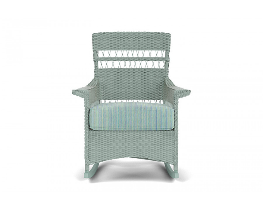 Lloyd Flanders™ Nantucket Porch Rocker - Sea Glass