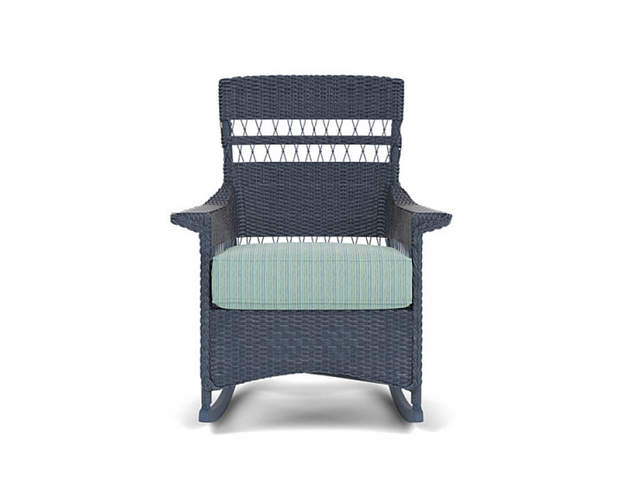 Lloyd Flanders™ Nantucket Porch Rocker - Denim Blue