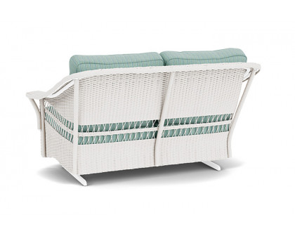 Lloyd Flanders™ Nantucket Loveseat Glider - White