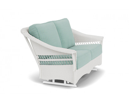 Lloyd Flanders™ Nantucket Loveseat Glider - Matte White