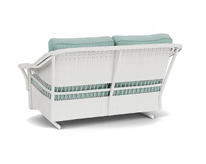 Lloyd Flanders™ Nantucket Loveseat Glider - Matte White