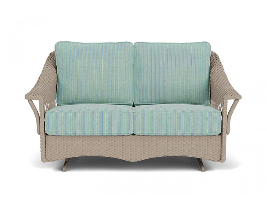 Lloyd Flanders™ Nantucket Loveseat Glider - French Beige