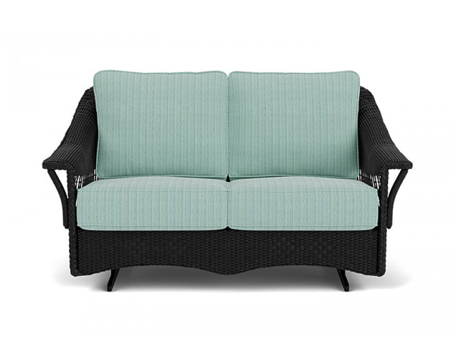 Lloyd Flanders™ Nantucket Loveseat Glider - Ebony