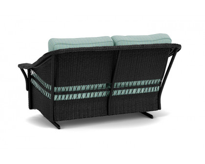 Lloyd Flanders™ Nantucket Loveseat Glider - Ebony