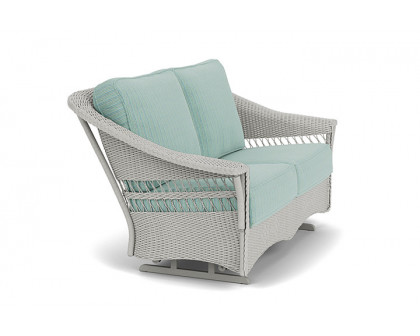 Lloyd Flanders™ Nantucket Loveseat Glider - Platinum