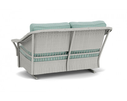 Lloyd Flanders™ Nantucket Loveseat Glider - Platinum