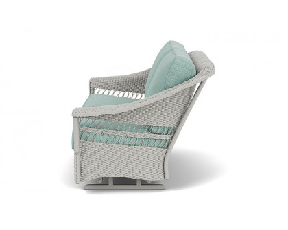 Lloyd Flanders™ Nantucket Loveseat Glider - Platinum