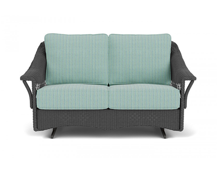 Lloyd Flanders™ Nantucket Loveseat Glider - Charcoal