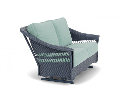 Lloyd Flanders™ Nantucket Loveseat Glider - Denim Blue