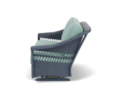 Lloyd Flanders™ Nantucket Loveseat Glider - Denim Blue