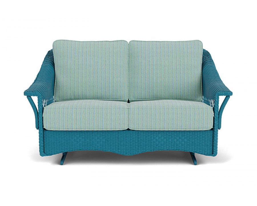 Lloyd Flanders™ Nantucket Loveseat Glider - Peacock