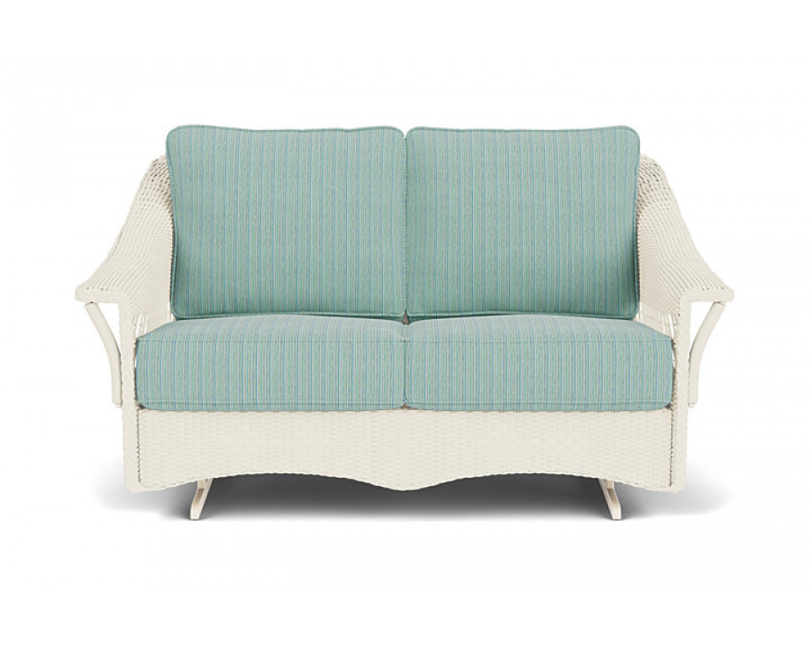 Lloyd Flanders™ Nantucket Loveseat Glider - Ivory