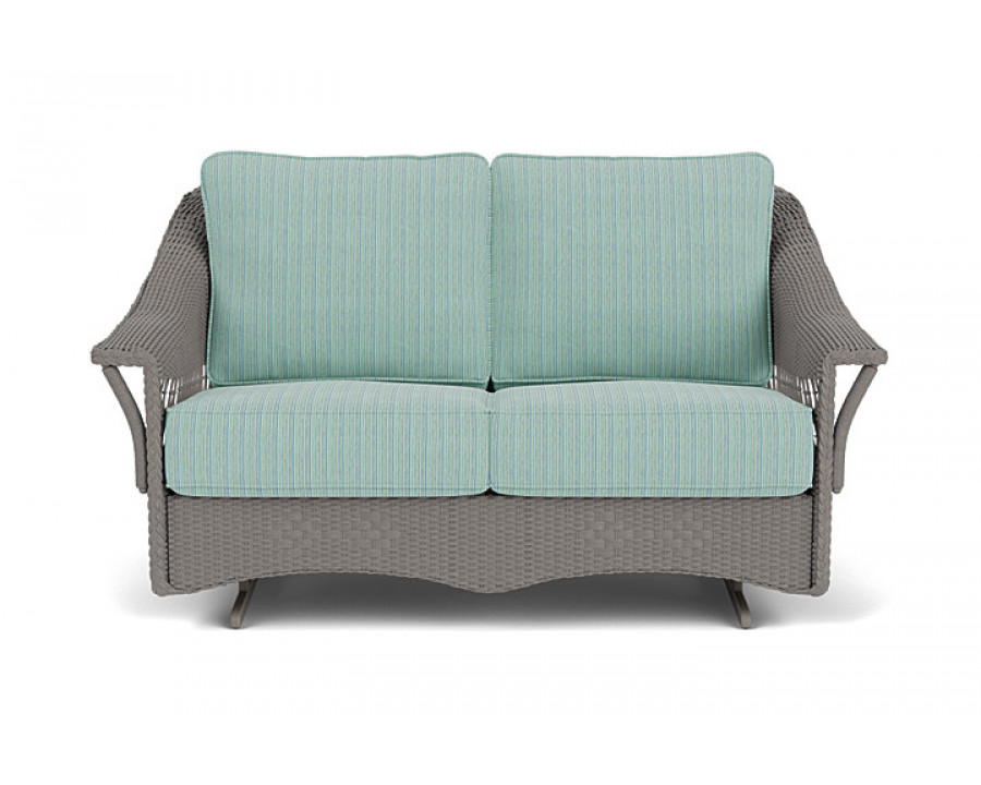 Lloyd Flanders™ Nantucket Loveseat Glider - Pewter