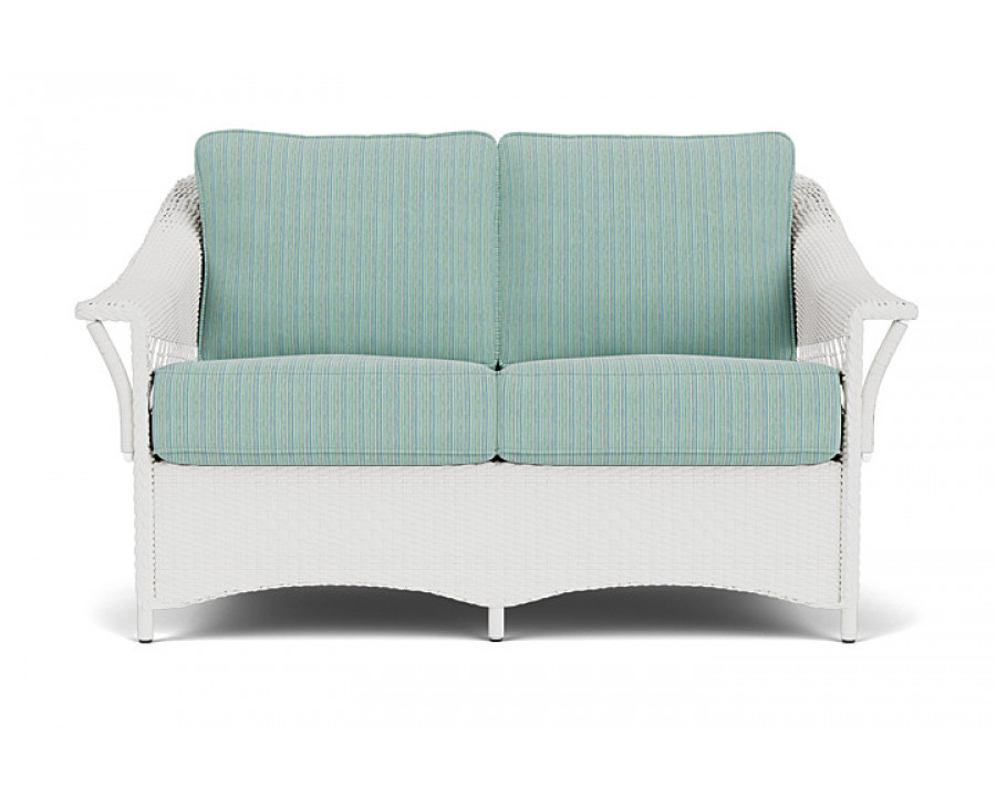 Lloyd Flanders™ Nantucket Loveseat  - Matte White