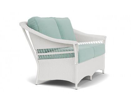 Lloyd Flanders™ Nantucket Loveseat  - Matte White