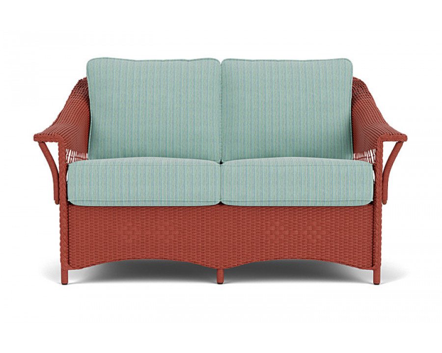 Lloyd Flanders™ Nantucket Loveseat  - Terracotta