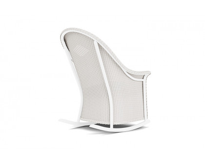 Lloyd Flanders™ Loom High Back Porch Rocker - White