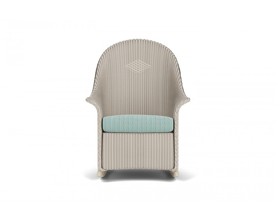 Lloyd Flanders™ Loom High Back Porch Rocker - Linen