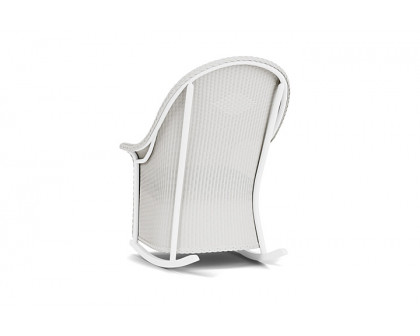 Lloyd Flanders™ Loom High Back Porch Rocker - Matte White