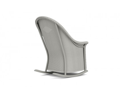 Lloyd Flanders™ Loom High Back Porch Rocker - Platinum