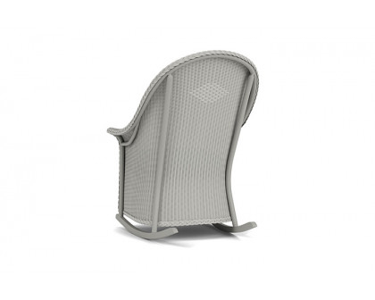 Lloyd Flanders™ Loom High Back Porch Rocker - Platinum