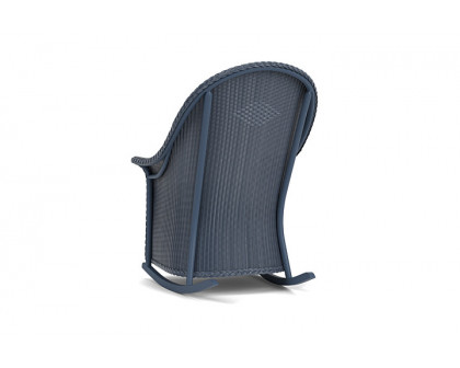 Lloyd Flanders™ Loom High Back Porch Rocker - Denim Blue