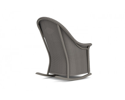 Lloyd Flanders™ Loom High Back Porch Rocker - Pewter