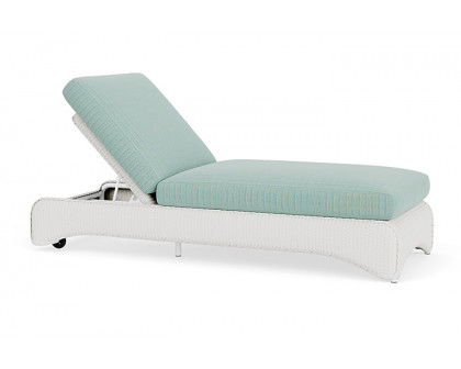 Lloyd Flanders™ Loom Chaise - Matte White