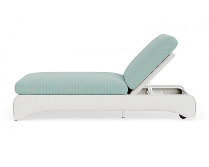 Lloyd Flanders™ Loom Chaise - Matte White