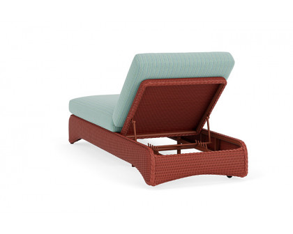 Lloyd Flanders™ Loom Chaise - Terracotta