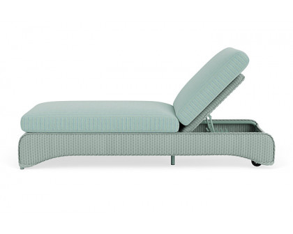 Lloyd Flanders™ Loom Chaise - Sea Glass