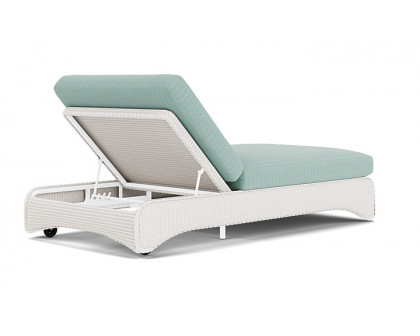 Lloyd Flanders™ Loom Double Chaise - White