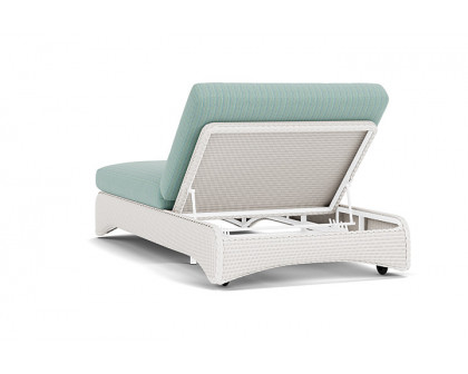 Lloyd Flanders™ Loom Double Chaise - White