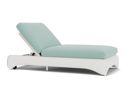 Lloyd Flanders™ Loom Double Chaise - Matte White