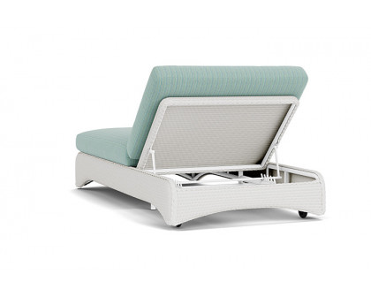 Lloyd Flanders™ Loom Double Chaise - Matte White